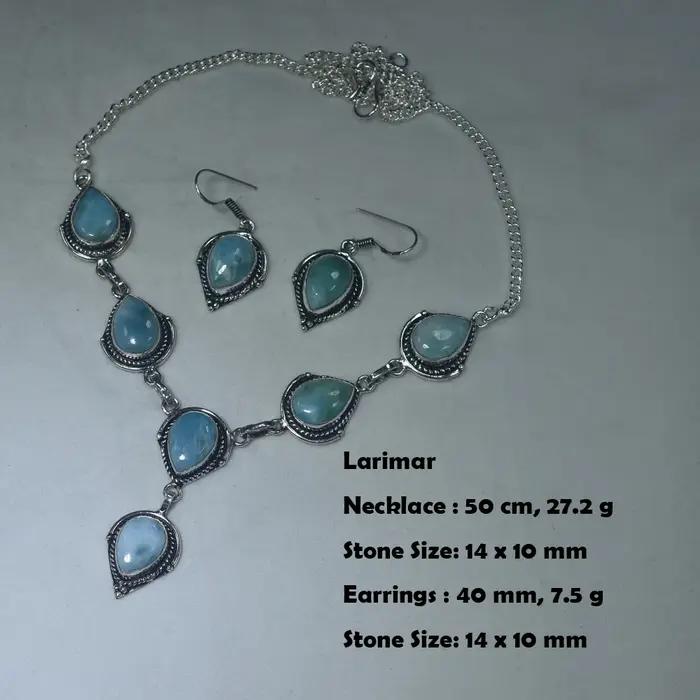 Bijoux de mode, collier en pierre de lune véritable