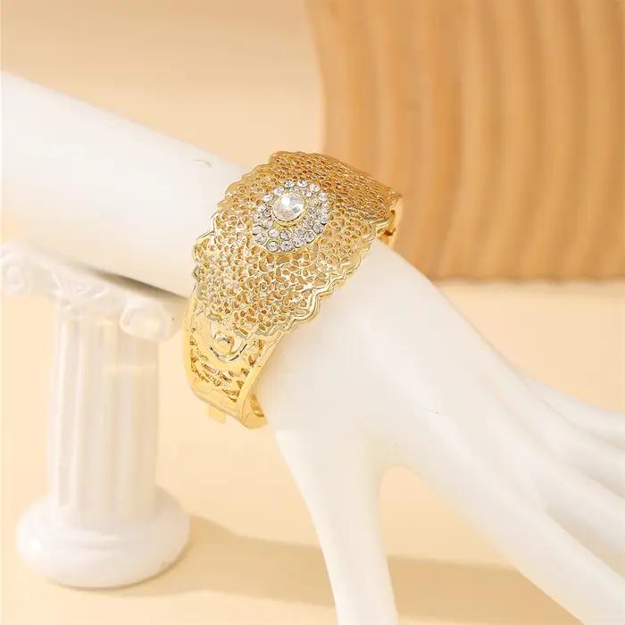 Bracelet Marocain en Alliage Exquis pour Femme