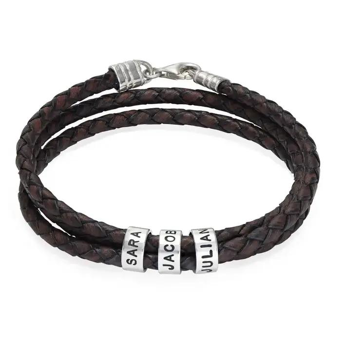 Bracelet personnalisé gravé avec un nom
