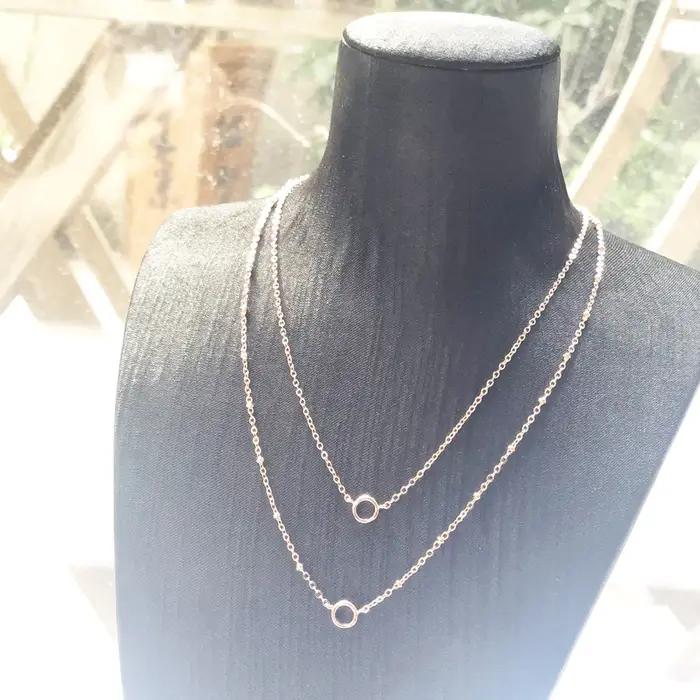 Collier à breloques en argent Sterling 925 pour femmes