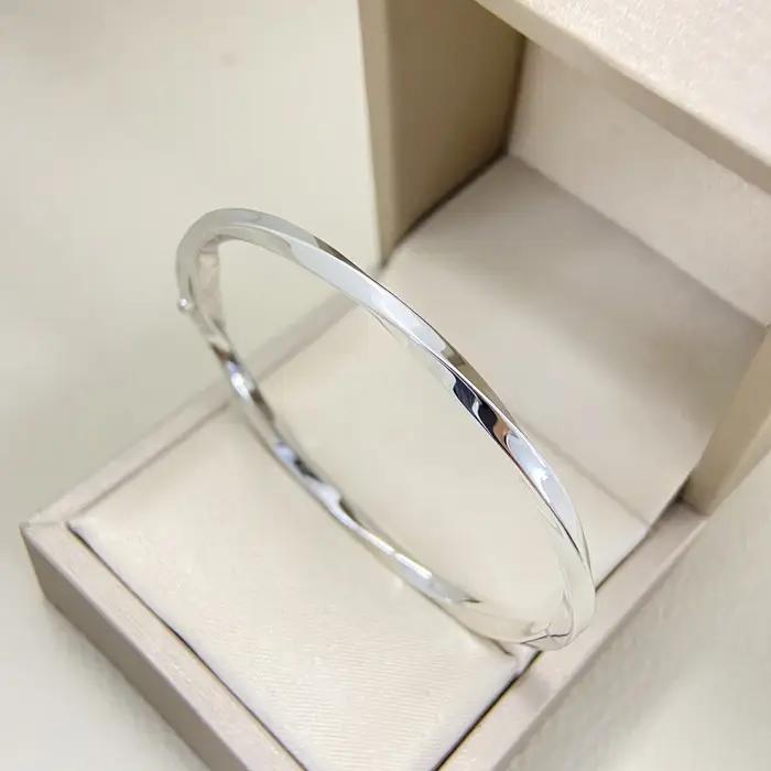 Bracelet classique en argent 925 de haute qualité