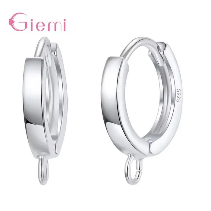 Boucles d'oreilles en argent regardé 925 pour femmes