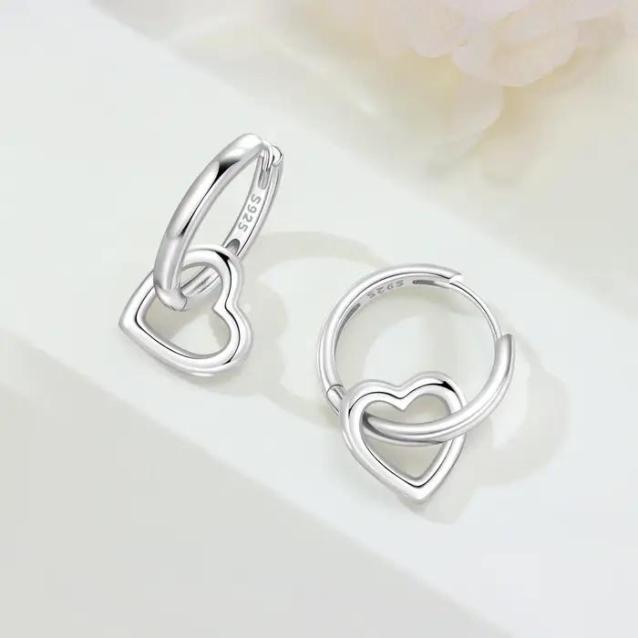 MISEFF – boucles d'oreilles en argent Sterling S925