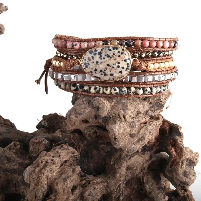 Bracelet de perles Boho fait à la main