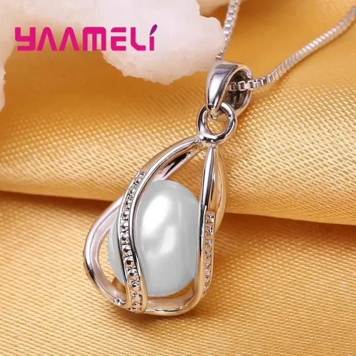 Ensemble de bijoux en argent Sterling 925 pour femmes
