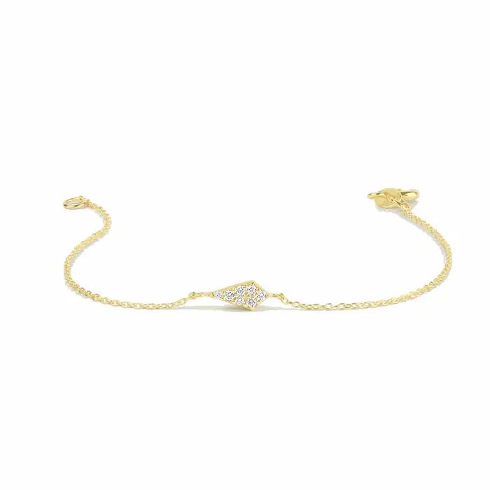 ROXI Mini cerf-volant motif Micro incrusté Zircon mignon femmes Bracelets 100% 925 argent Sterling exquis luxe bracelet cadeau de mode