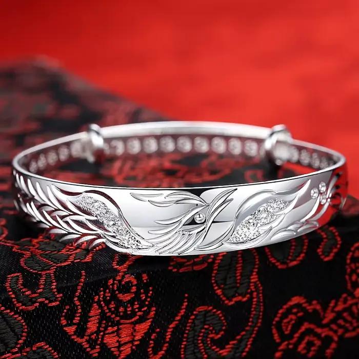 Bracelets de luxe en argent Sterling 925 pour femmes, bijoux de fête de mariage, à la mode, cadeaux