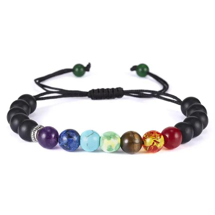Bracelet en pierre de guérison Reiki pour femmes et hommes