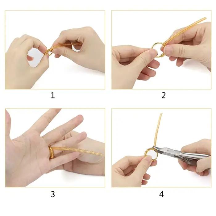 Ajusteur de taille de bague 3/5mm 4 pièces/ensemble