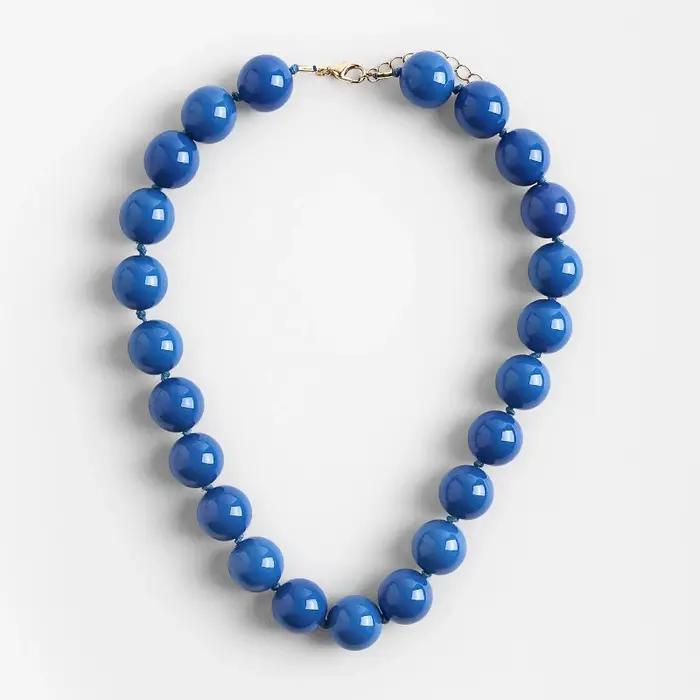Bohême perle ronde colorée colliers pour femmes mode Banquet coloré géométrique bijoux collier Party Ч®к Gub Kralen Ketting