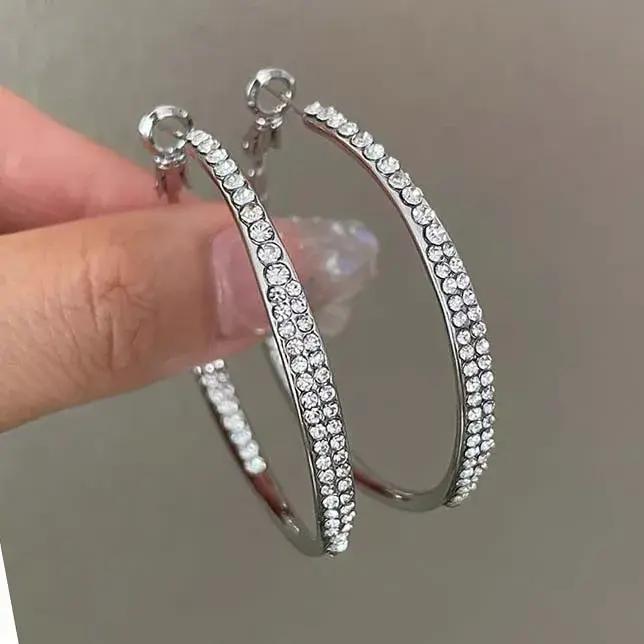 Boucles d'oreilles en argent sterling 925 pour femmes