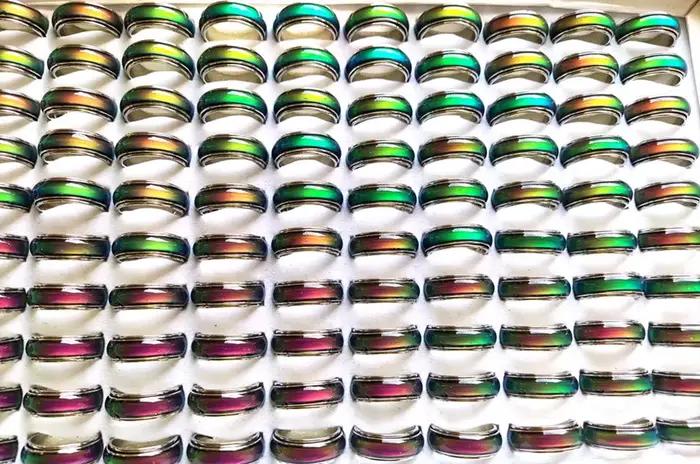 Anneau d'humeur Spinner 8mm 6mm