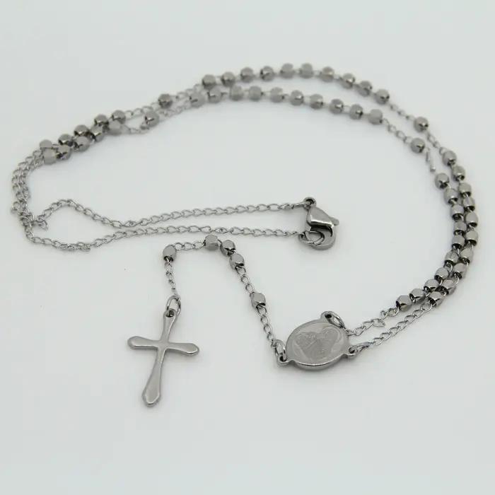 Offre spéciale nouveau classique Collares Mujer Collier mâle croix pendentif