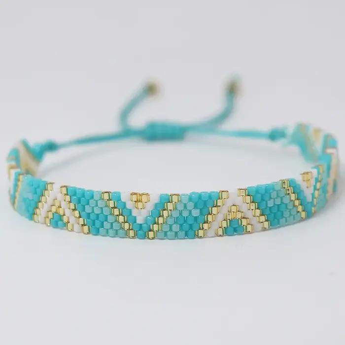 Miyuki – Bracelet de perles tissé de Style Boho pour femmes