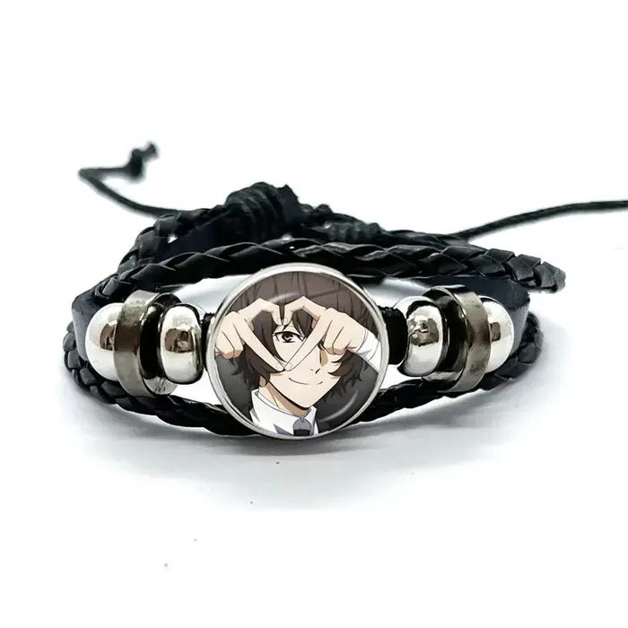 Bracelets tressés multicouches de dessin animé créatif
