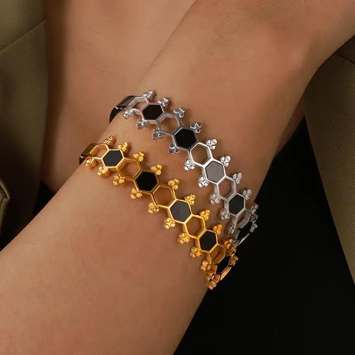 Bracelet en acier inoxydable pour femmes