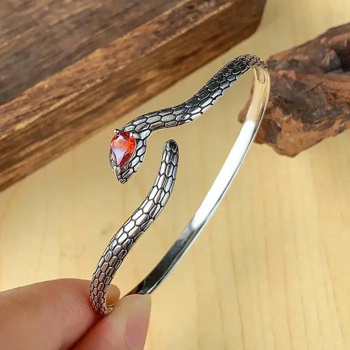Bracelet en métal 100% argent Sterling 925 massif pour femmes