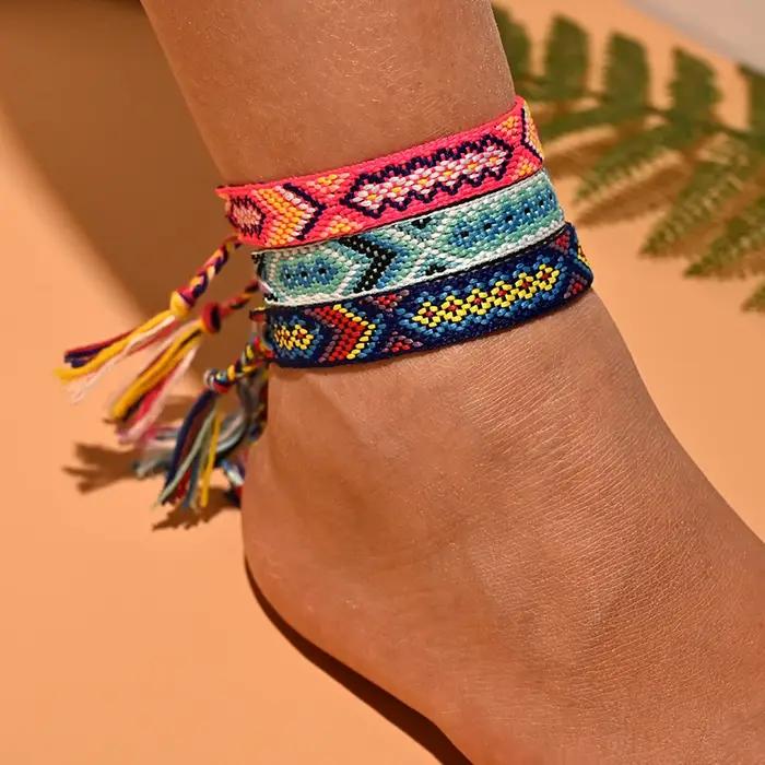 Bracelets à breloques bohèmes faits à la main pour femmes