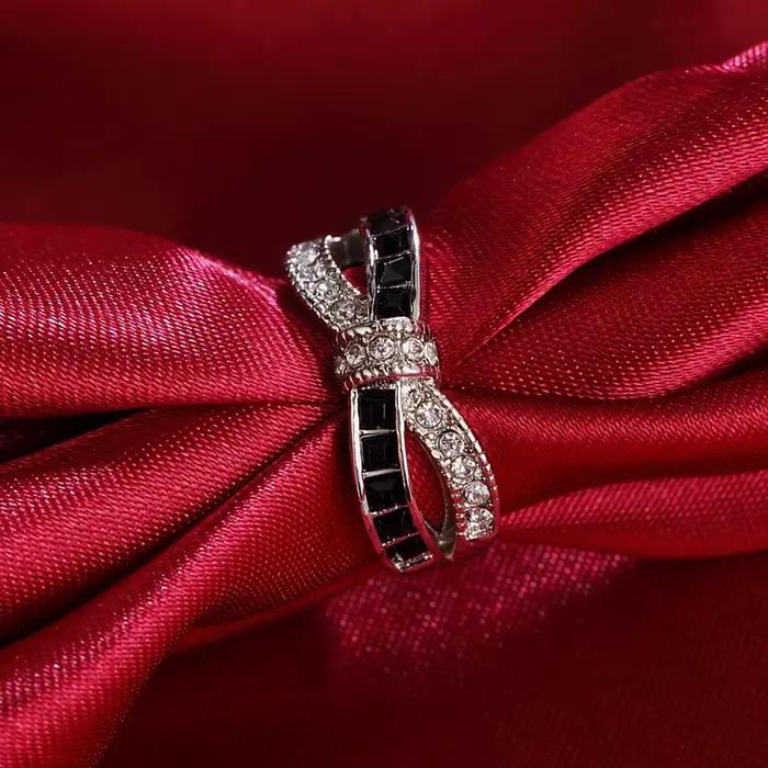 Bagues en argent Sterling 925 et diamant pour femmes