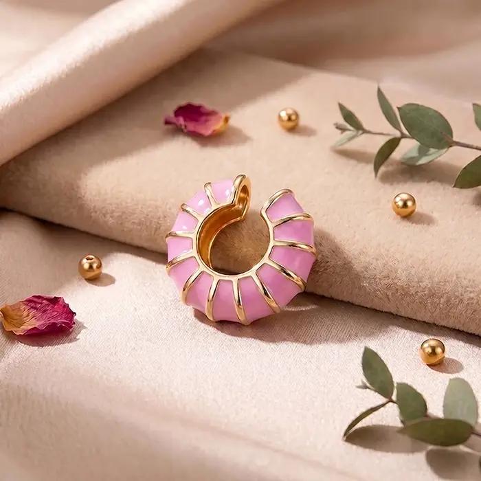 Boucles d'oreilles clips bohèmes exquises pour femmes