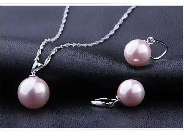 Ensemble de bijoux en argent regardé 925 véritable pour femme