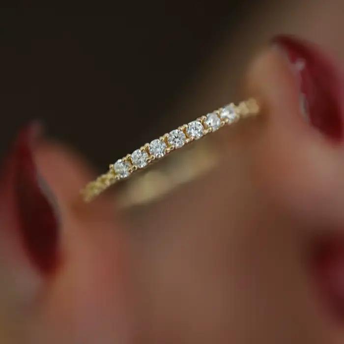 Bague brillante en forme de cœur vert et rouge pour femme, accessoires de bijoux de luxe, tempéramen