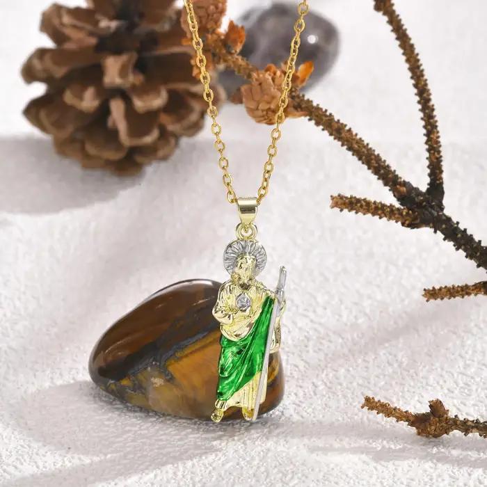 Collier pendentif en forme de cœur surdimensionné