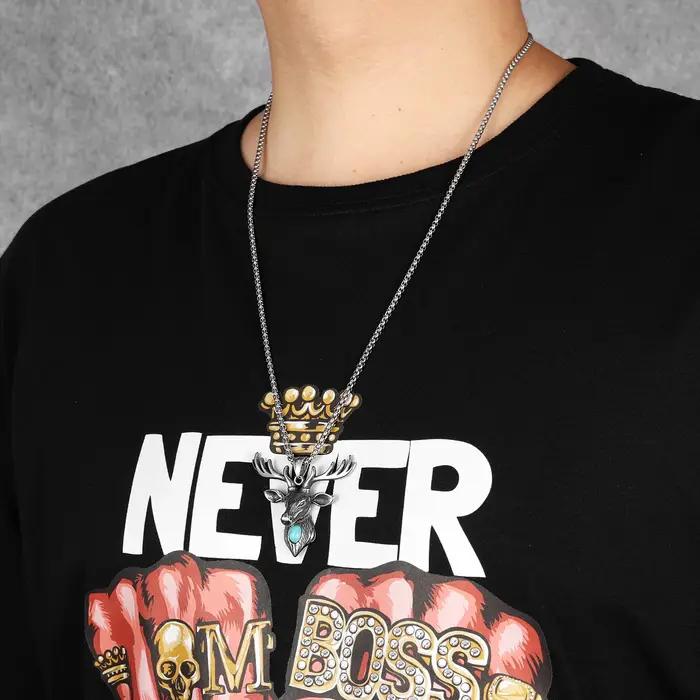 Pendentifs cerf pour hommes