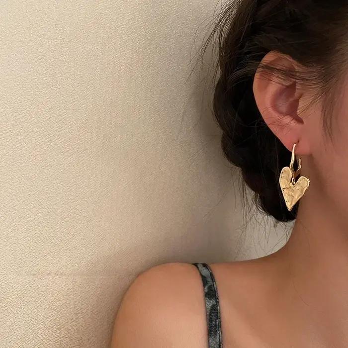 Boucles d'oreilles pendantes à pampilles baroques pour femmes