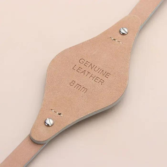Bijoux Bracelet de montre Bracelet boucle Bracelet de montre en cuir véritable pour Fossil ES3077 2830 3262 3060 4176 4119 4026 4340