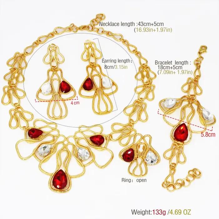 GZJPEI – ensemble de bijoux élégants pour femmes