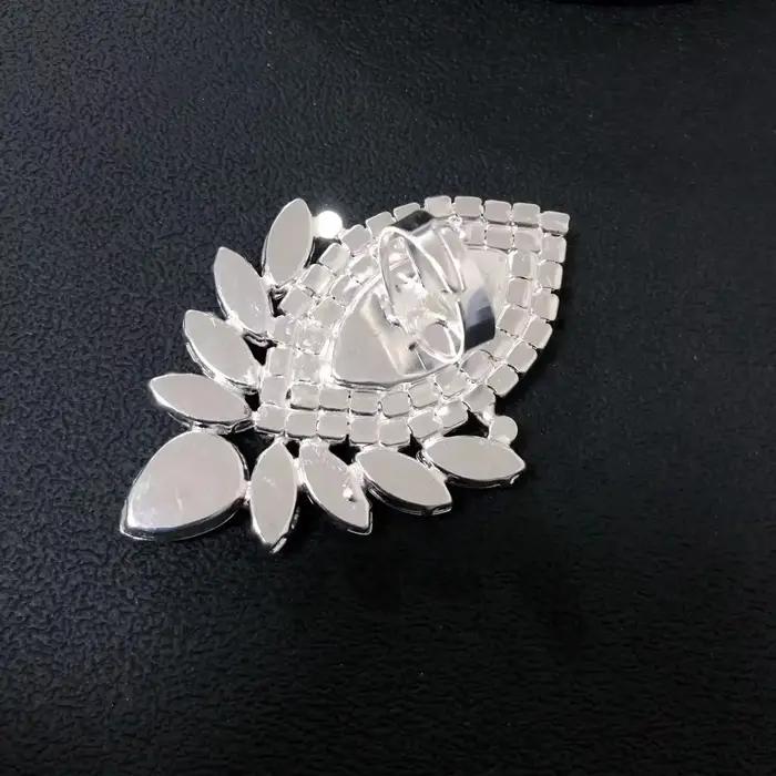 Bague Strass en Forme de Goutte d'Eau Élégante et Tendance à Offrir Pour Femme et Homme Pour Toutes les Occasions Spéciales