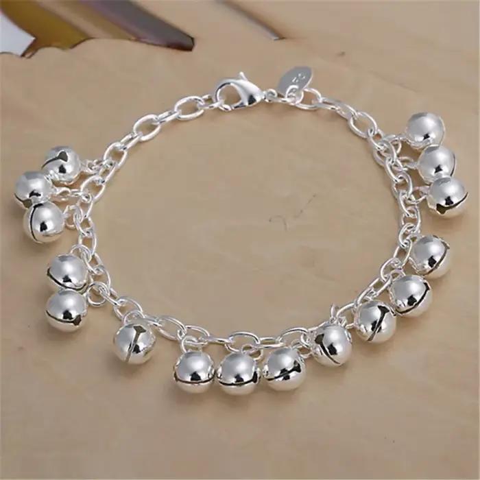 Bracelet en or 18 carats Lovely Bell élégant à offrir pour femme pour soirées et occasions spéciales