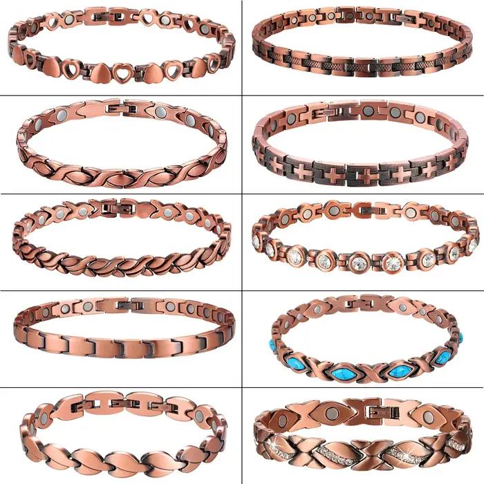 Bracelets de cheville de thérapie magnétique pour femmes