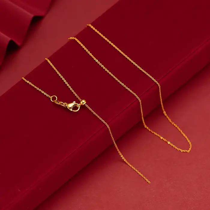 Collier en forme de cœur et de lettre pour femme