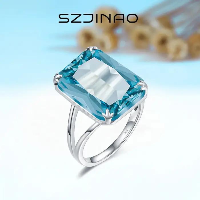 Bague en argent Sterling 925 véritable pour femmes