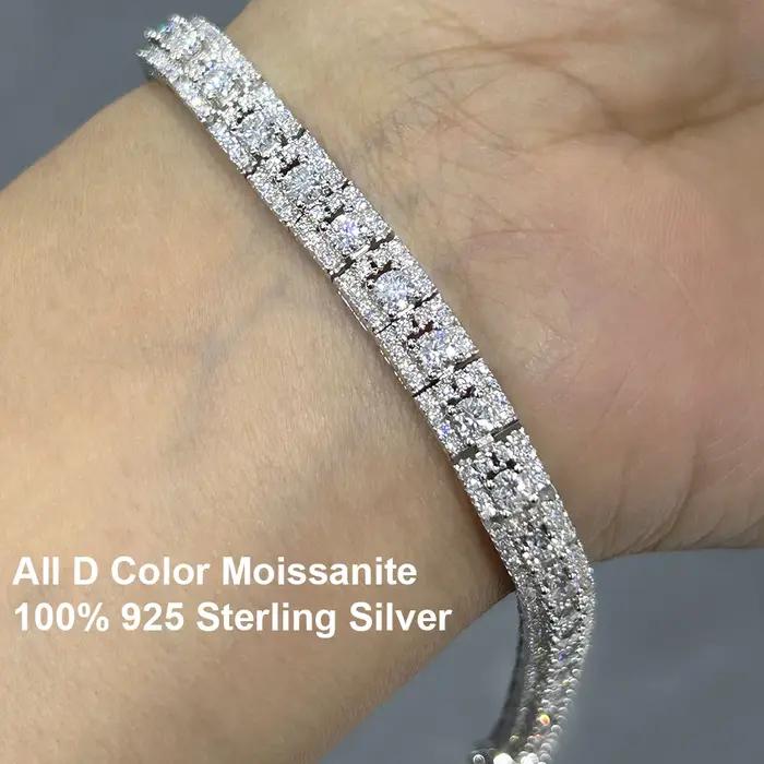 BXINY – Bracelet de luxe en Moissanite
