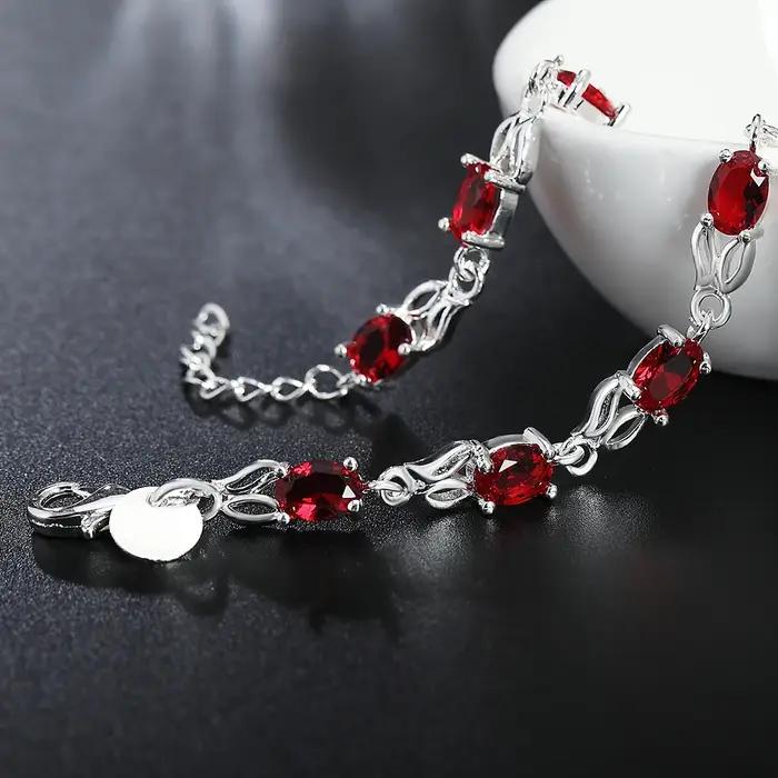 Bracelet exquis en argent Sterling 925 pour femme