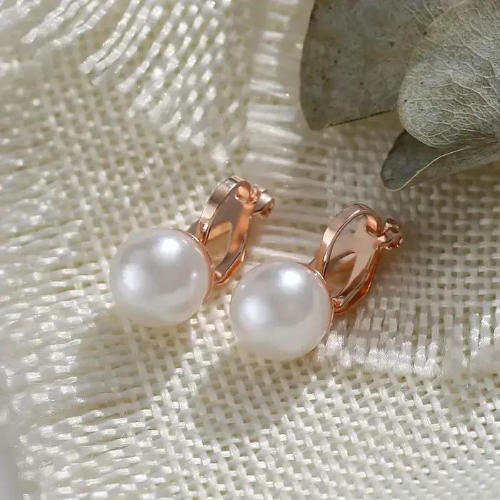 Vintage Style coréen Maillard marron oreille Clips femmes 2025 nouveau café à la mode irrégulier géo