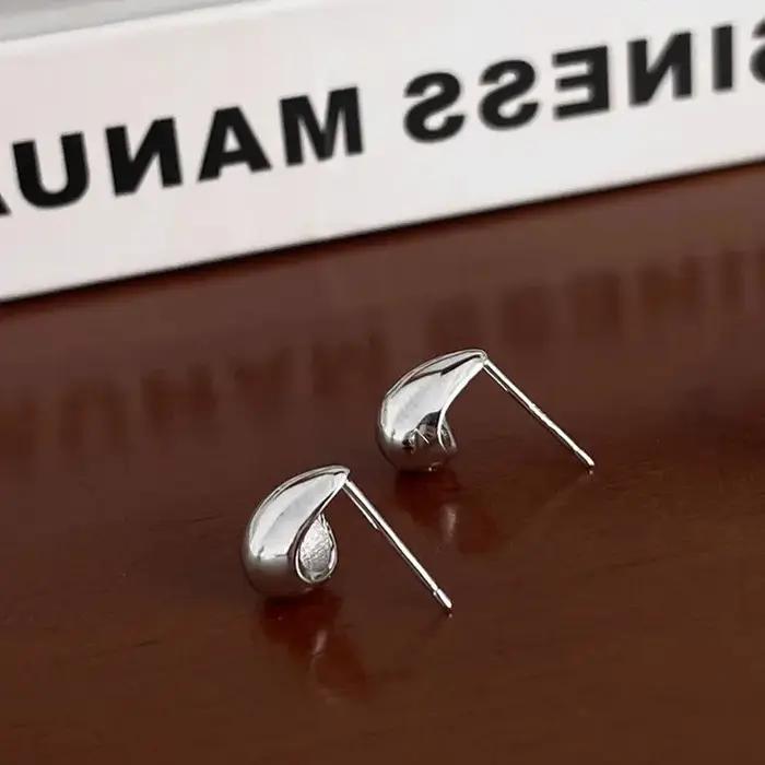 Boucles d'oreilles goutte d'eau en argent Sterling 925 pour femmes