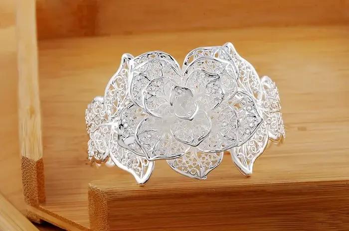 Bracelets en argent sterling 925 pour femmes