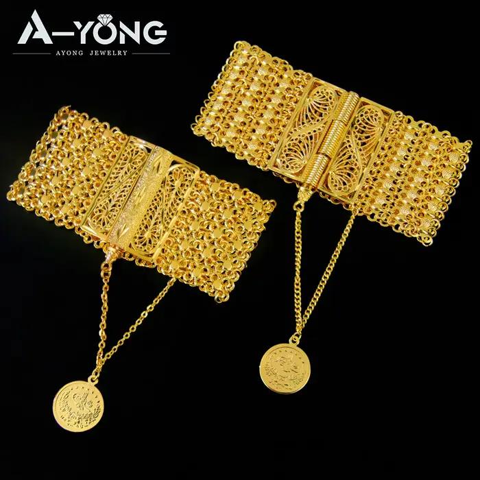 Bracelet manchette de mariage de luxe algérie