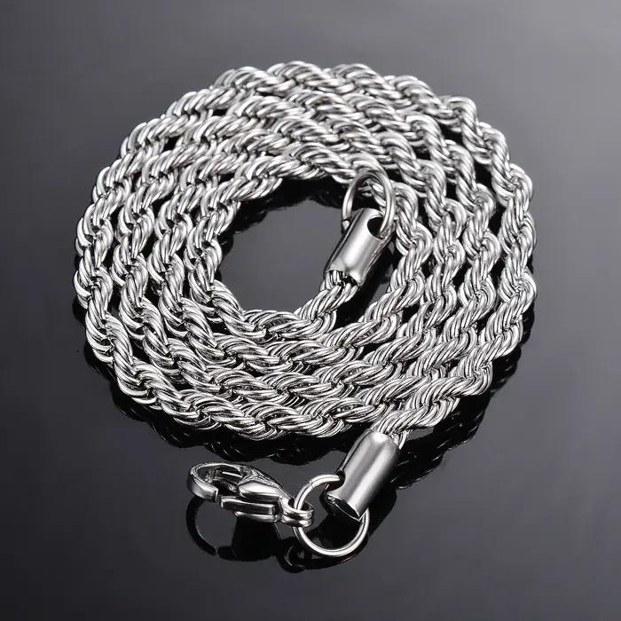 Collier de ULen argent regardé 925 pour hommes et femmes