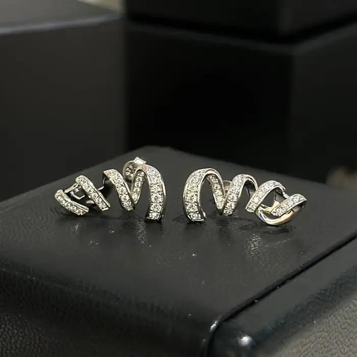 Musla Design – boucles d'oreilles de luxe en argent Sterling 925 pour femmes