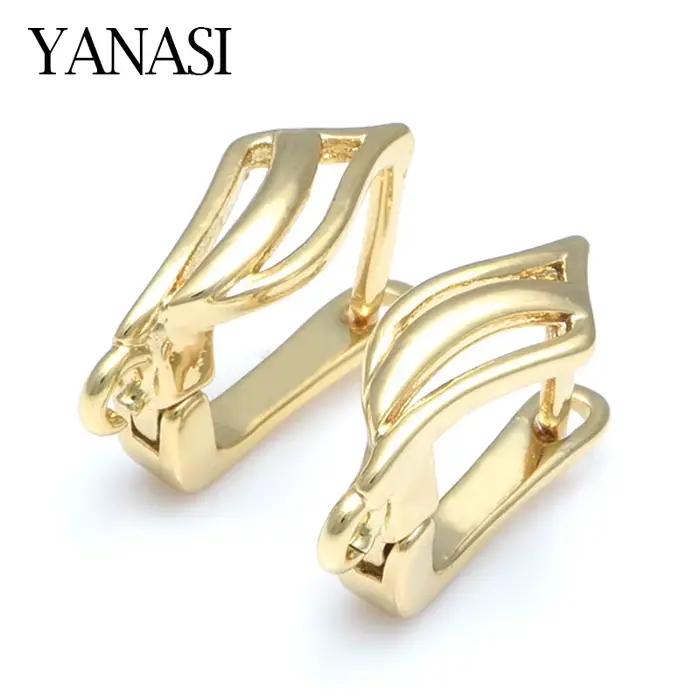 Nouvelle boucle d'oreille pour fabrication de bijoux, accessoire de bricolage, cerceau or argent noir, fournitures faites à la main à la mode
