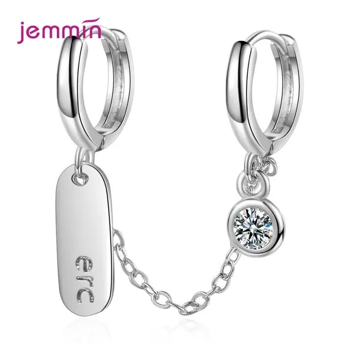 Boucles d'oreilles en argent Sterling 925 véritable pour femmes et filles