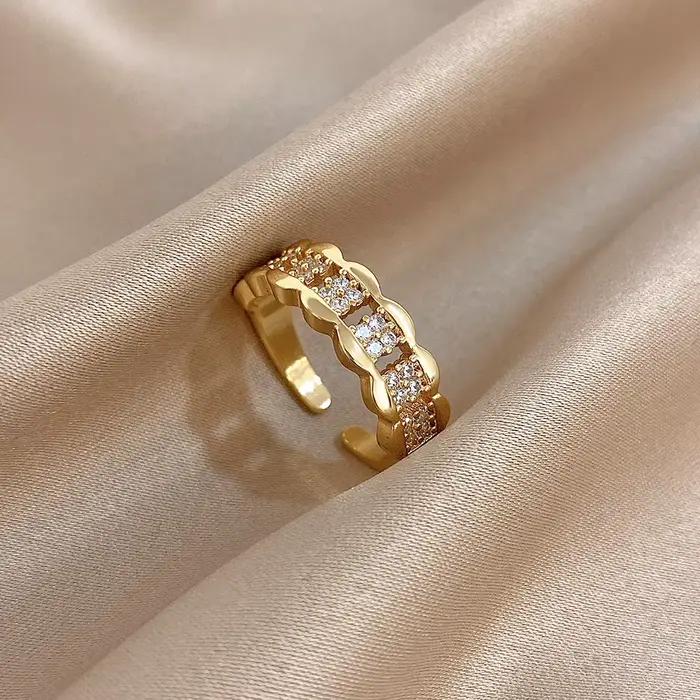 Bracelet de luxe multicouche en Zircon incrusté de Micro pour femmes