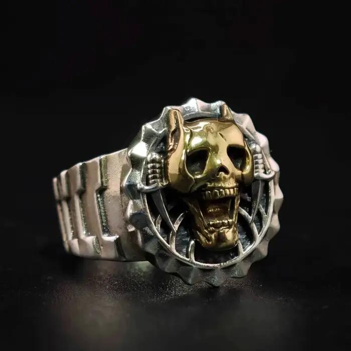 Bague punk JOJO Killer Queen inspirée de l'anime, bijoux pour les fans