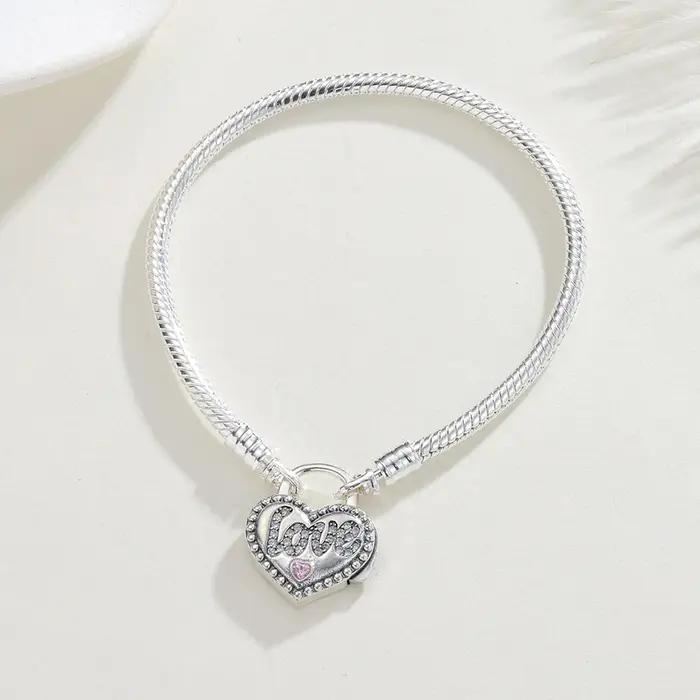 Nouveau Bracelet Original en argent Sterling 925