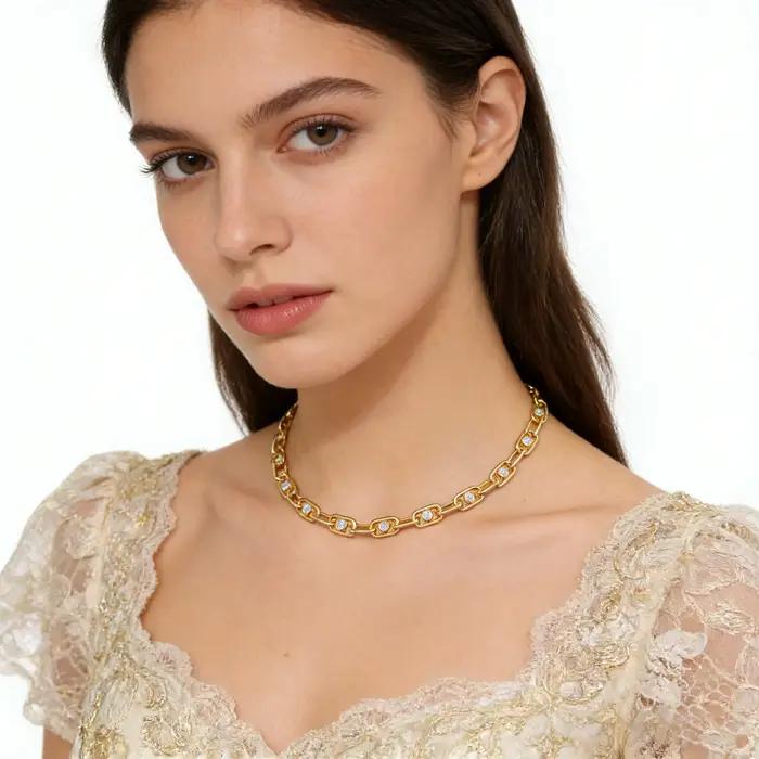 Collier en opale éblouissante